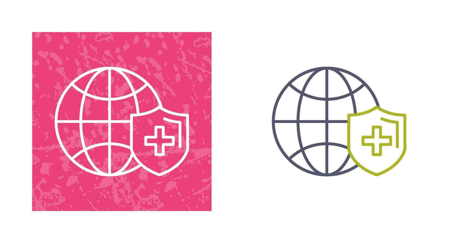Global Protection Vector Icon