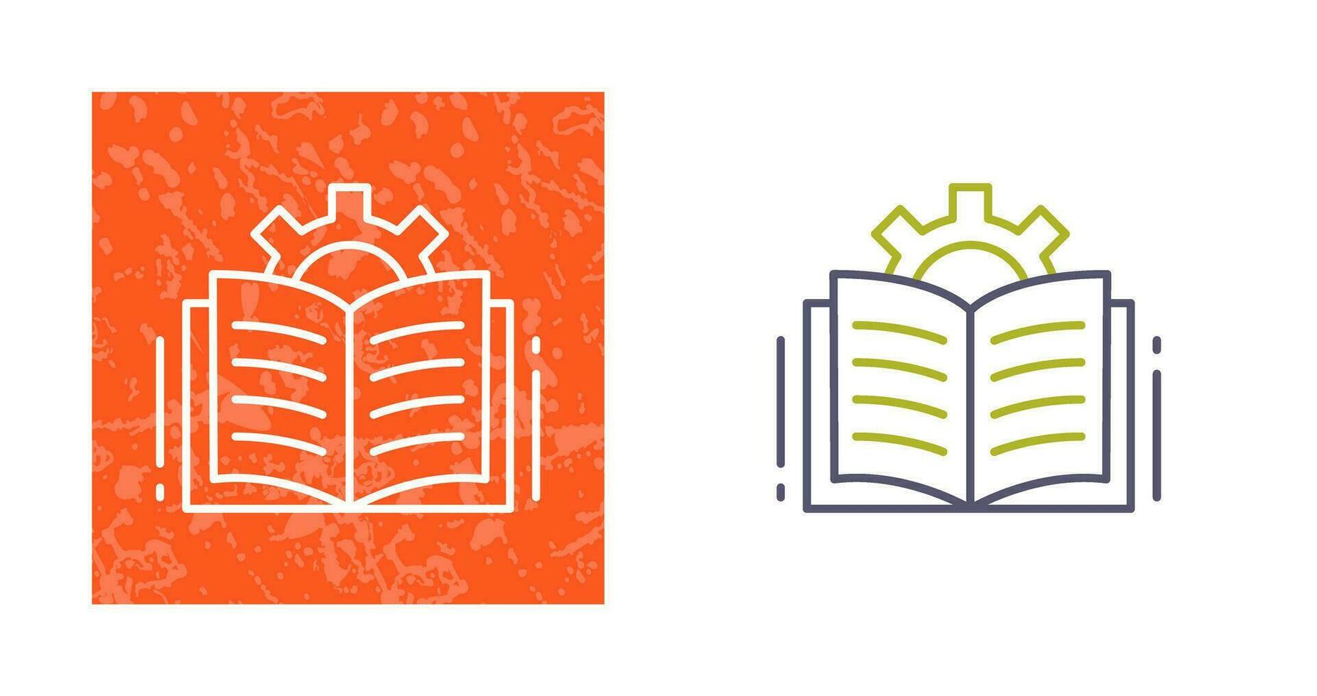 Open Book Vector Icon