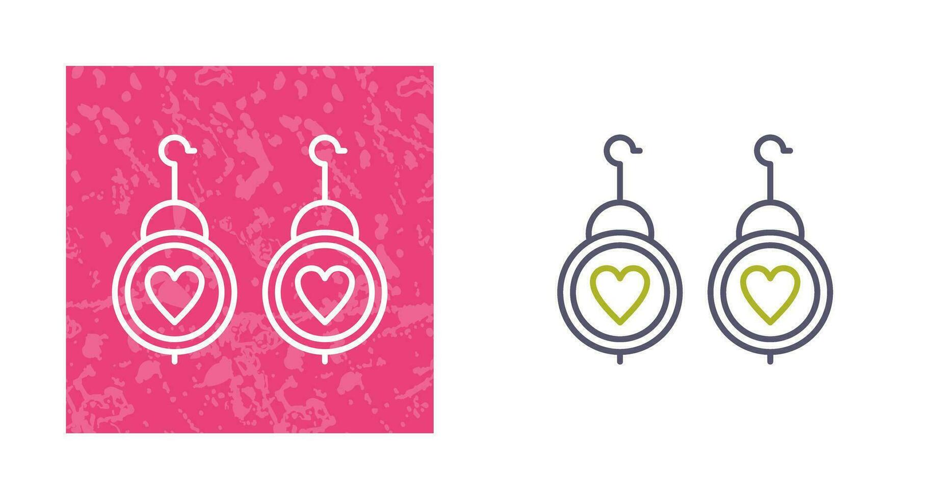 Earrings Vector Icon