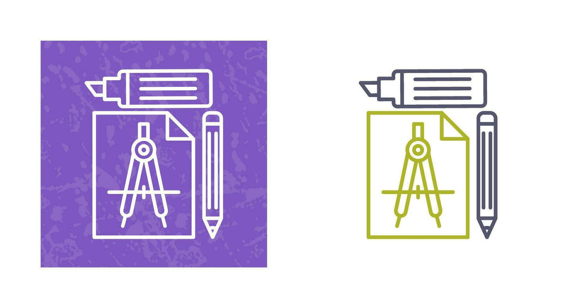 Study Tools Vector Icon