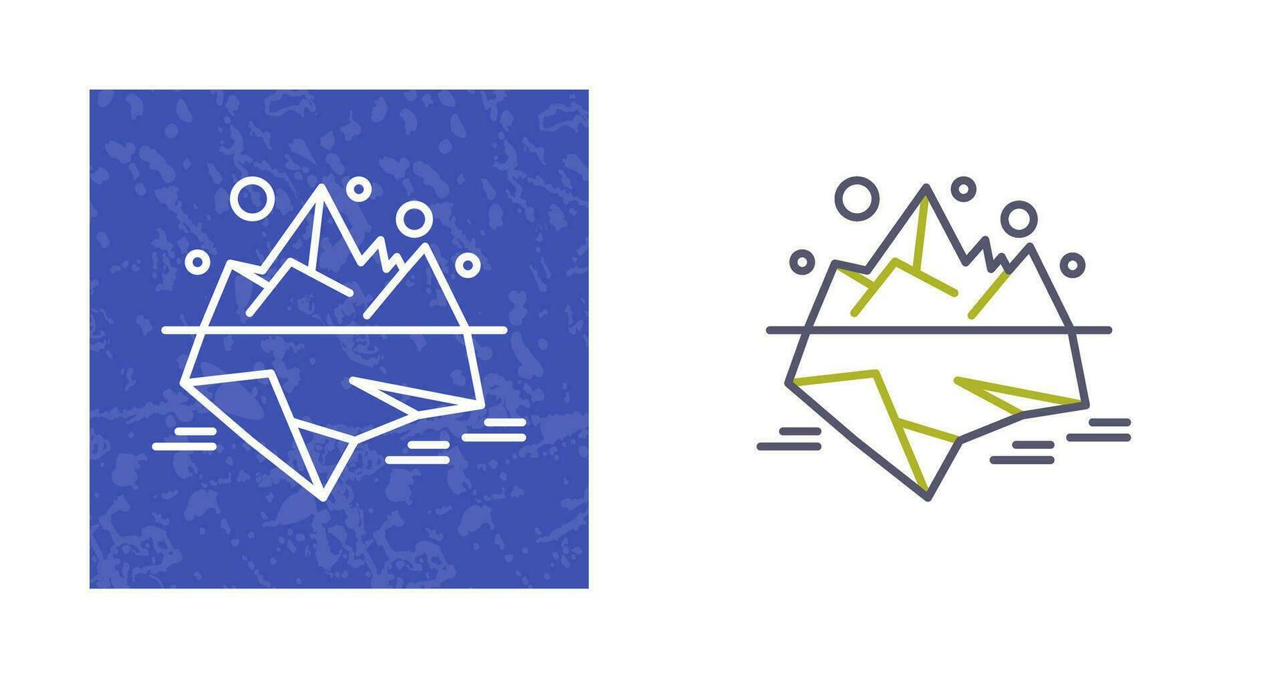 Iceberg Vector Icon