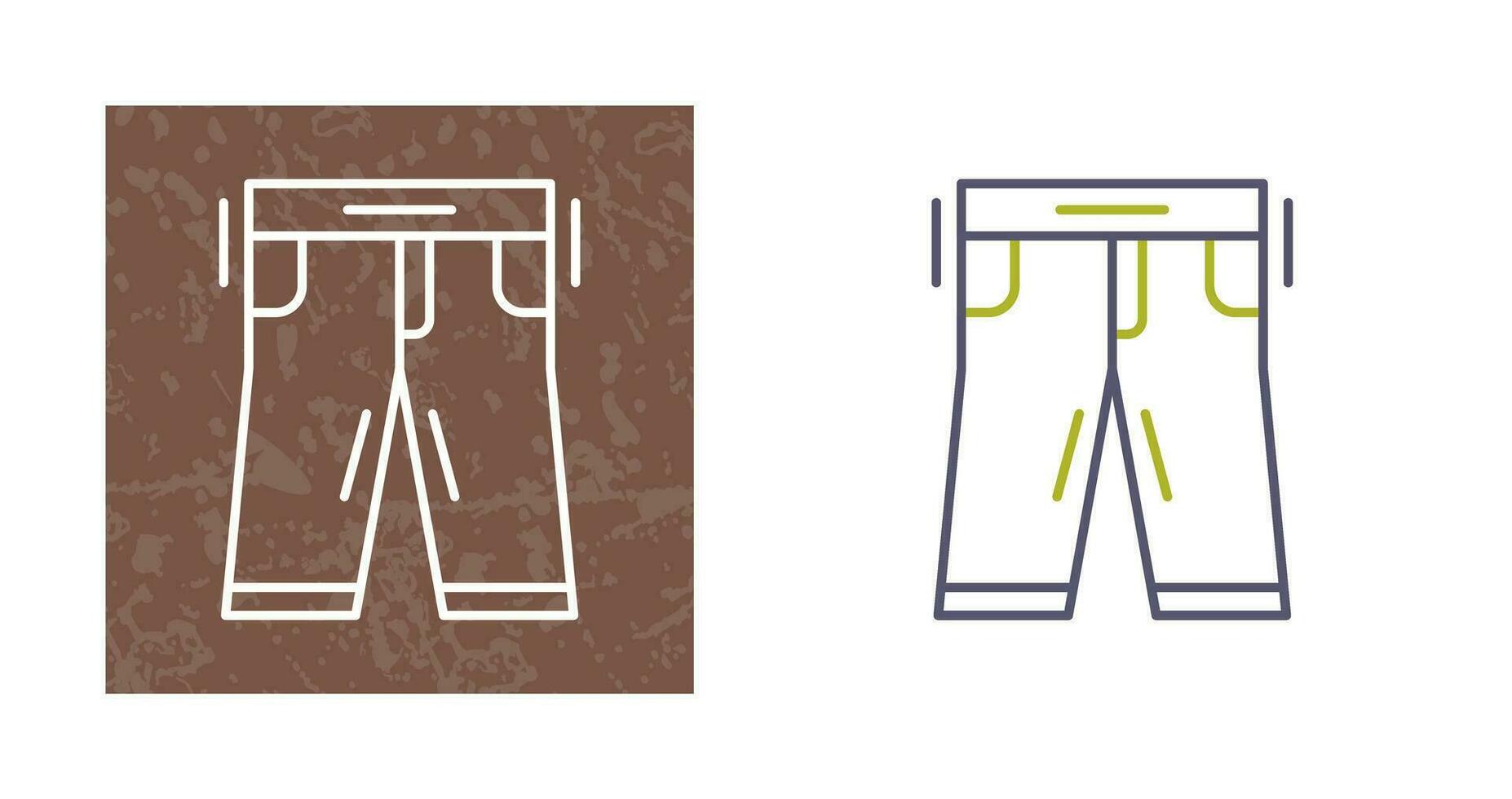 icono de vector de pantalones