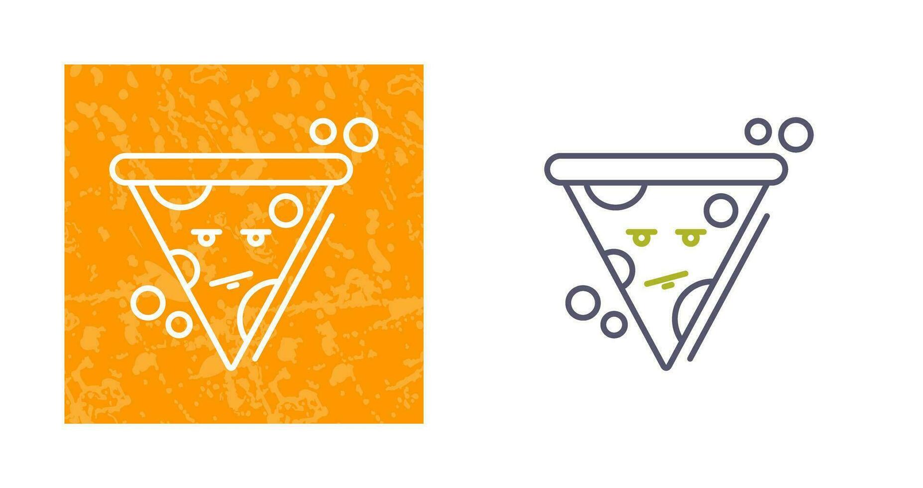 icono de vector de pizza