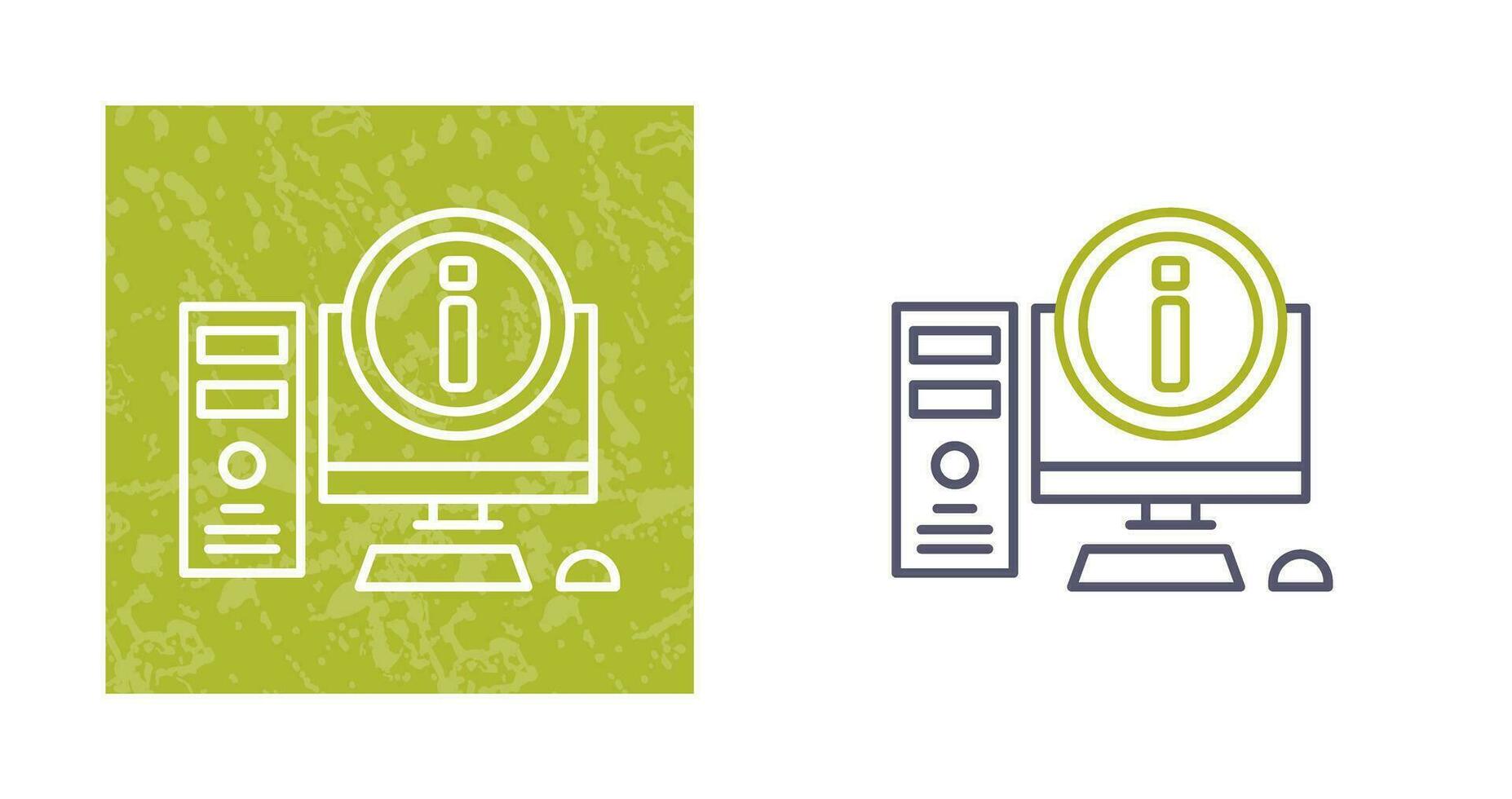 Computer Vector Icon