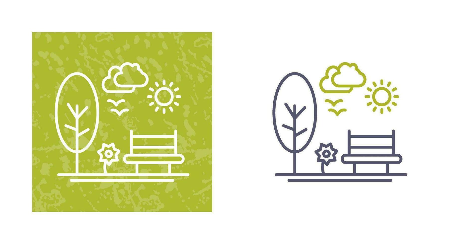 Park Vector Icon