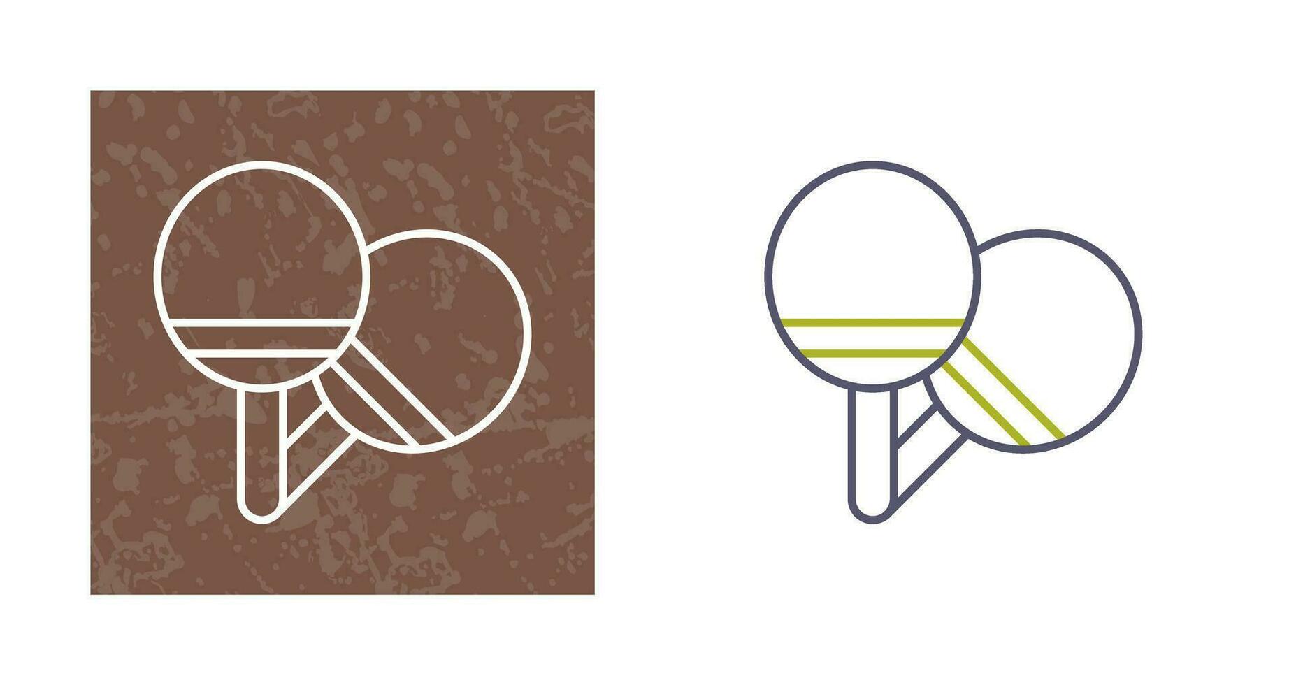 Ping Pong Vector Icon