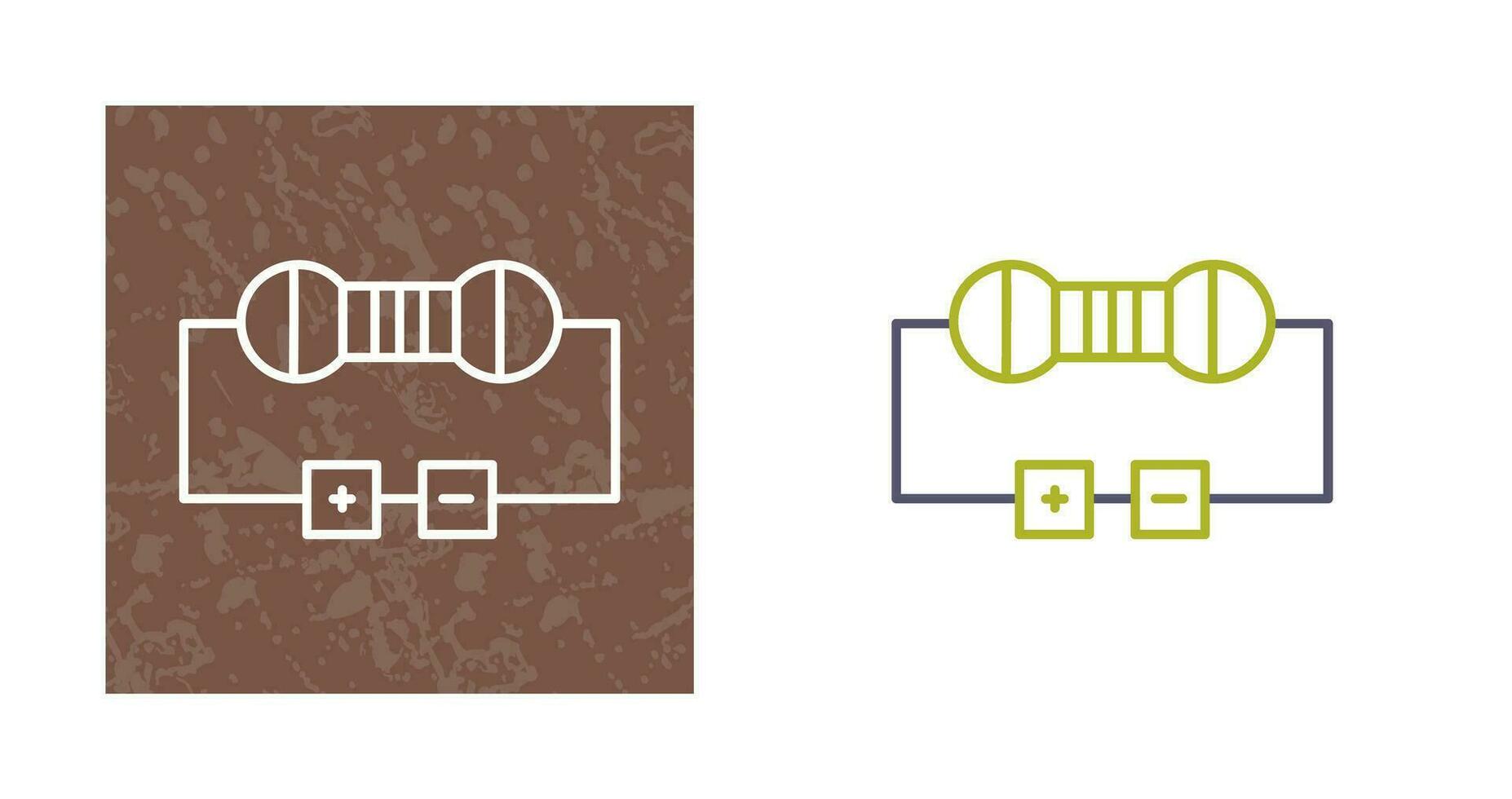 Resistor Vector Icon