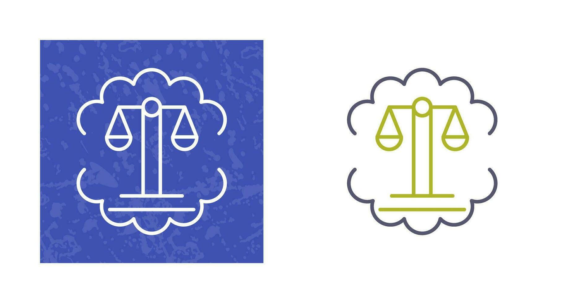 Justice Scale Vector Icon