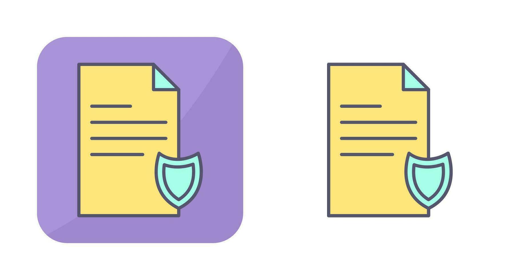 Private Document Vector Icon