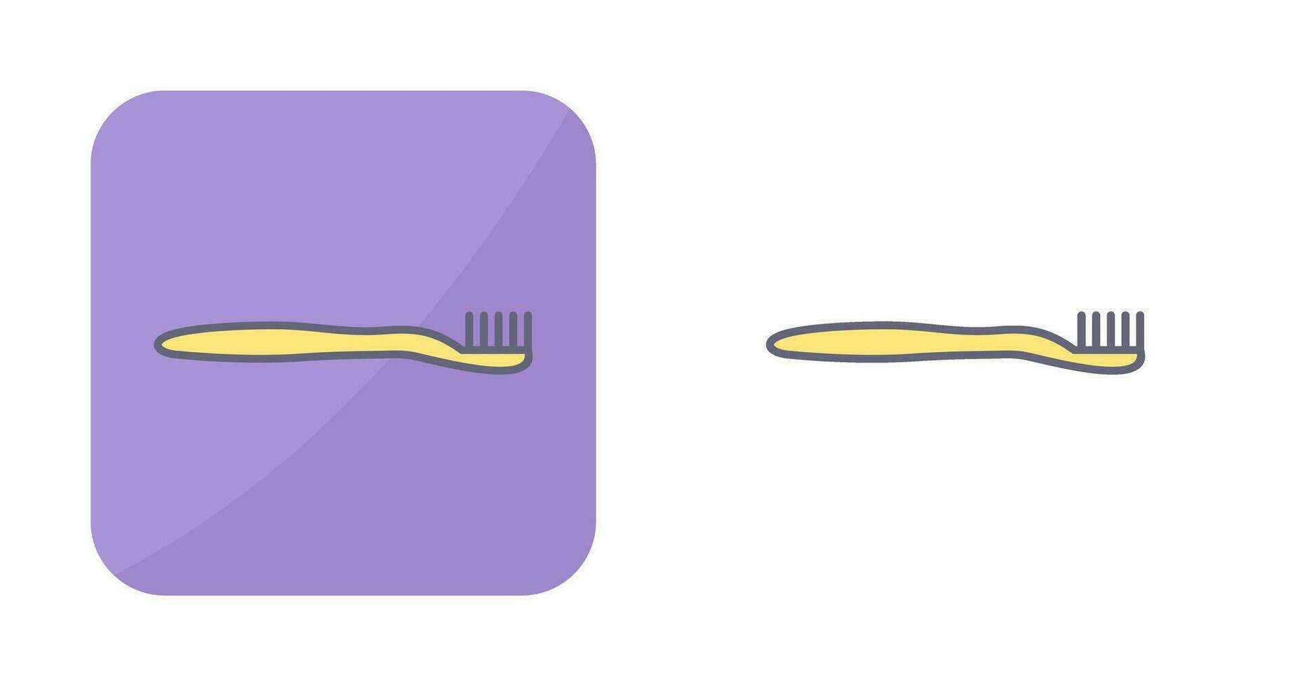 Toothbrush Vector Icon