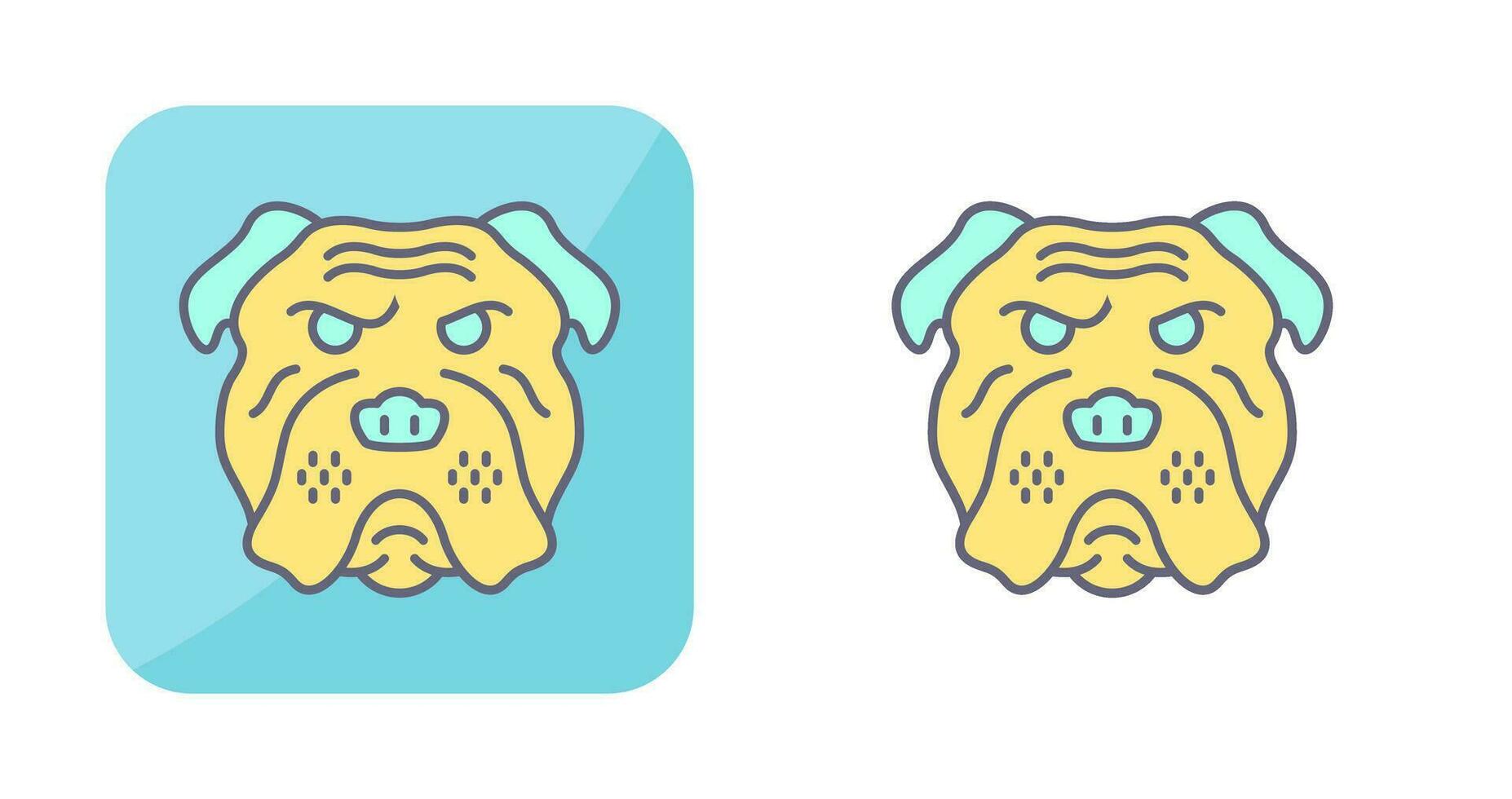 Bulldog Vector Icon