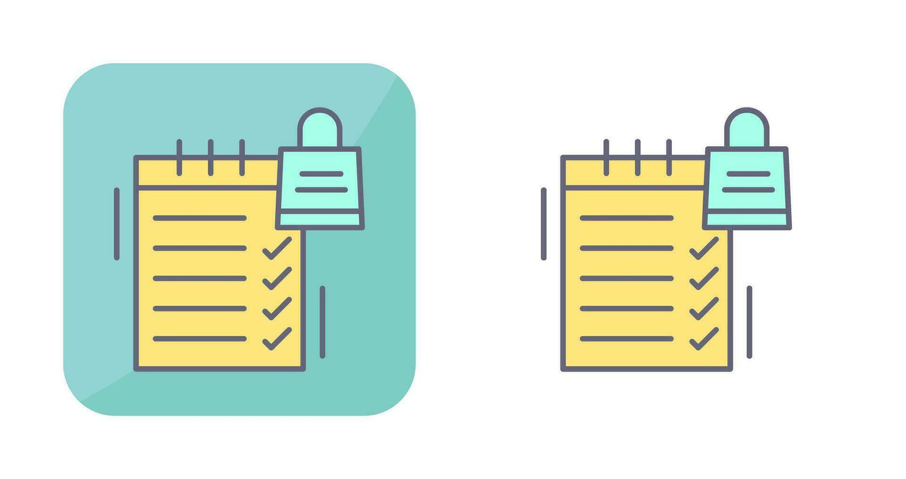 Shopping List Vector Icon