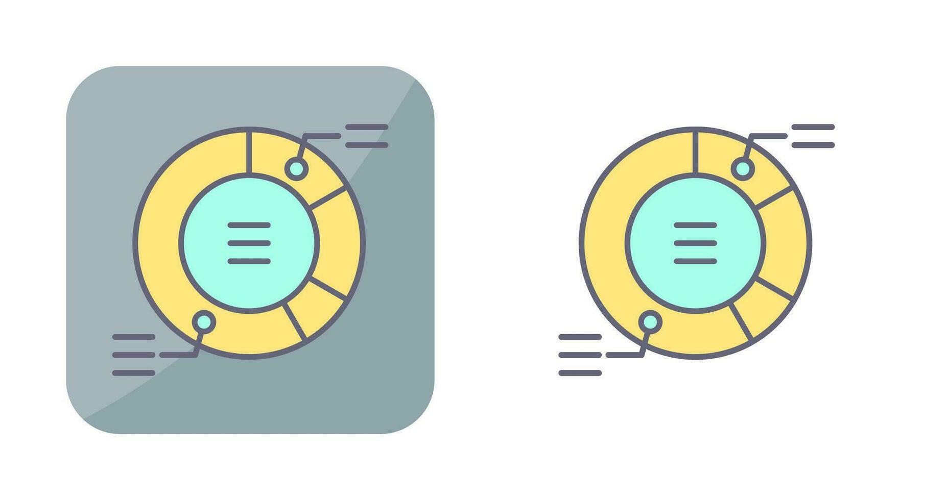 Pie Chart Vector Icon