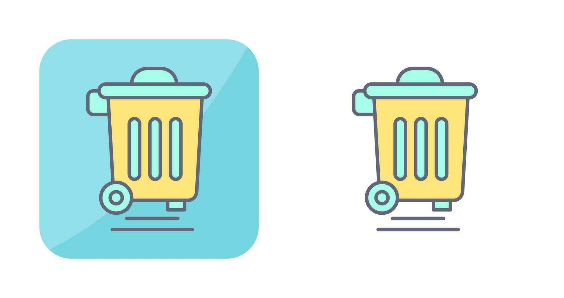 Dustbin Vector Icon