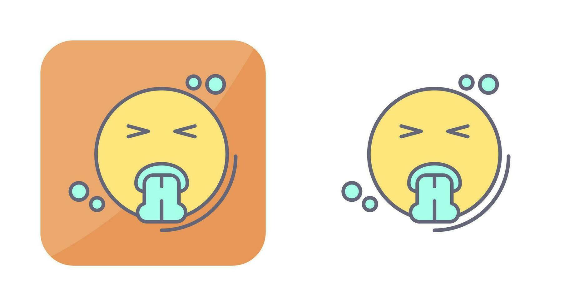 Vomit Vector Icon