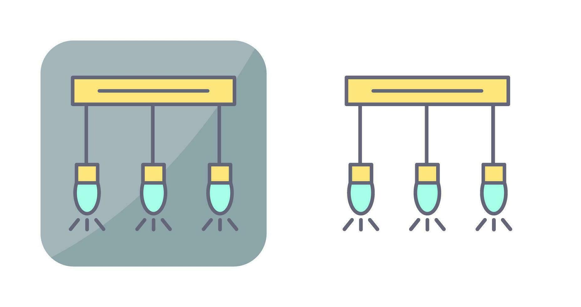 icono de vector de luz