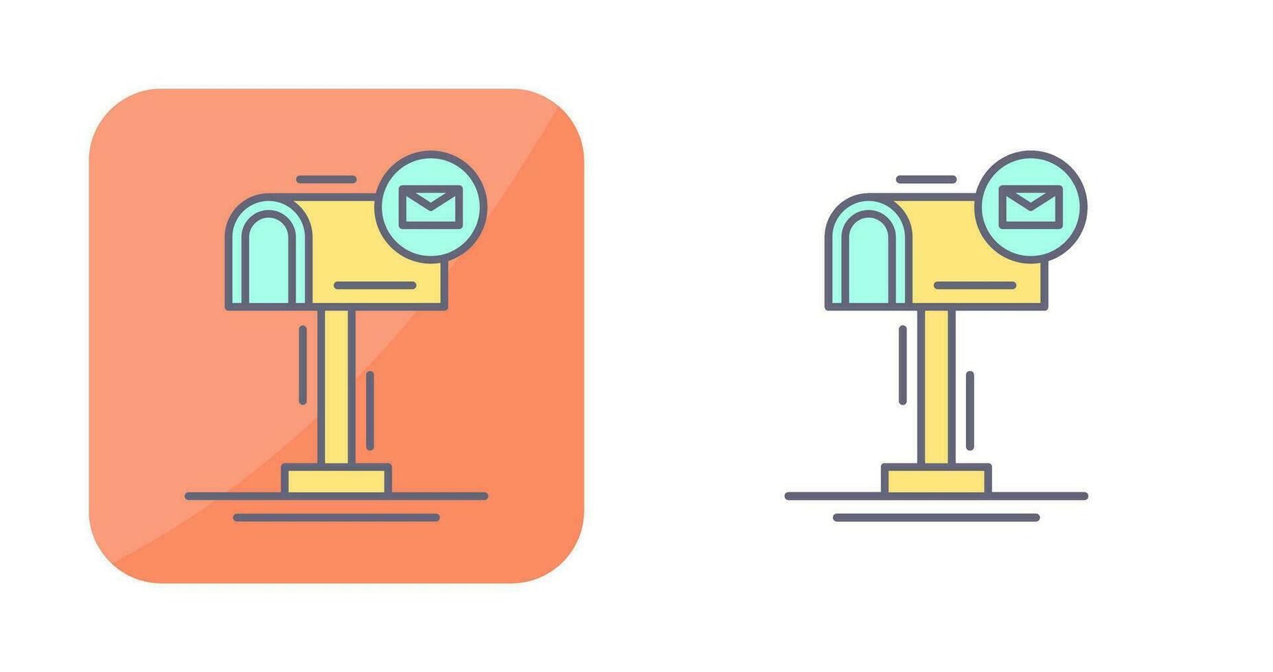 Mail Box Vector Icon