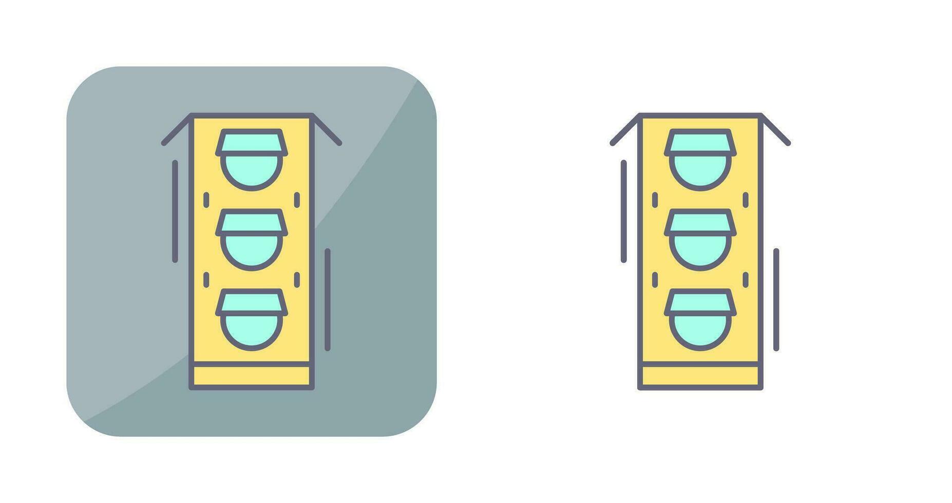 Traffic Lights Vector Icon