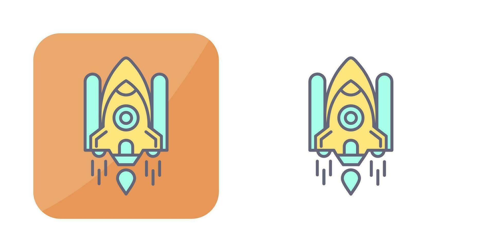 Space Shuttle Vector Icon