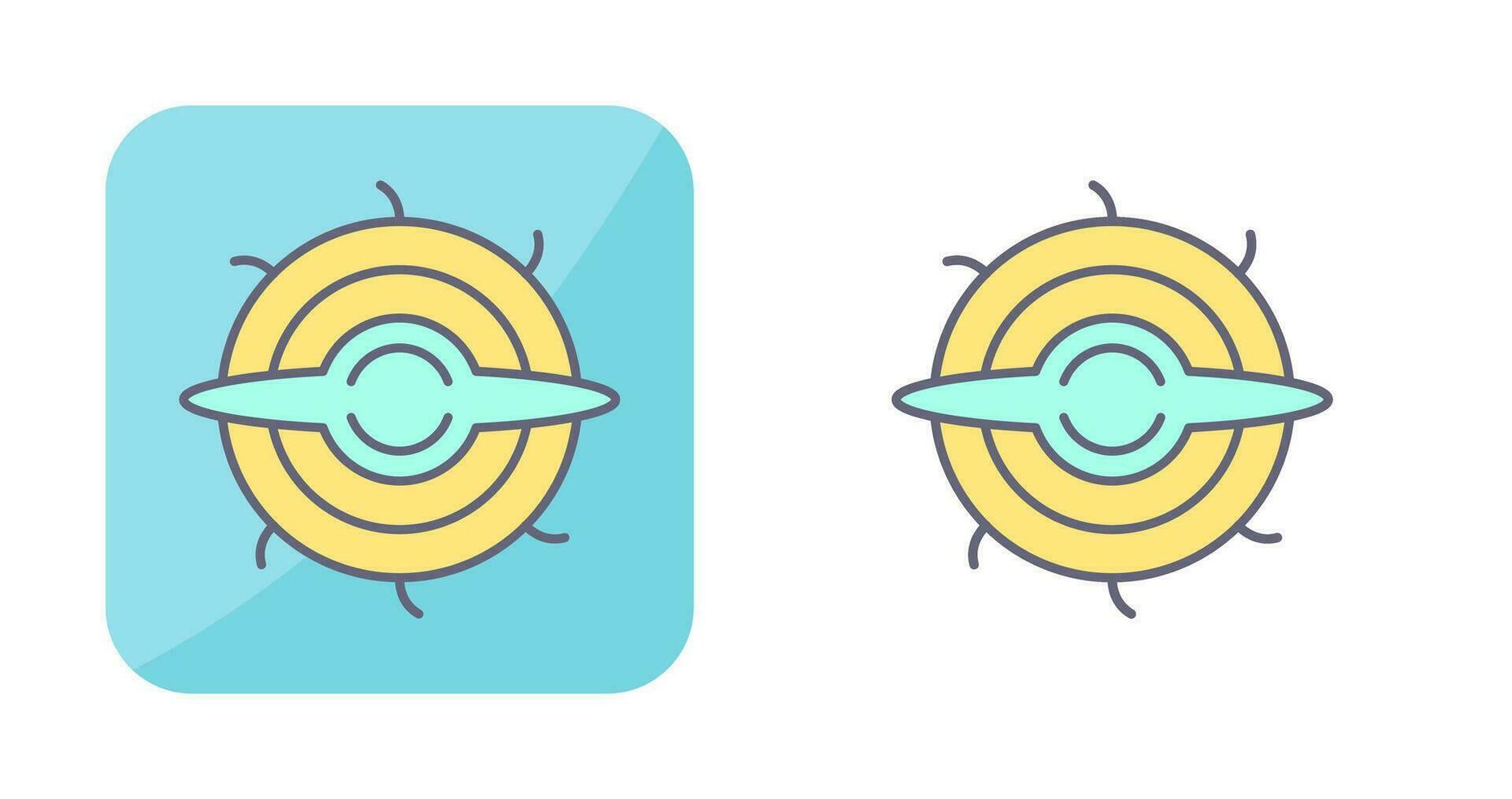 Black Hole Vector Icon