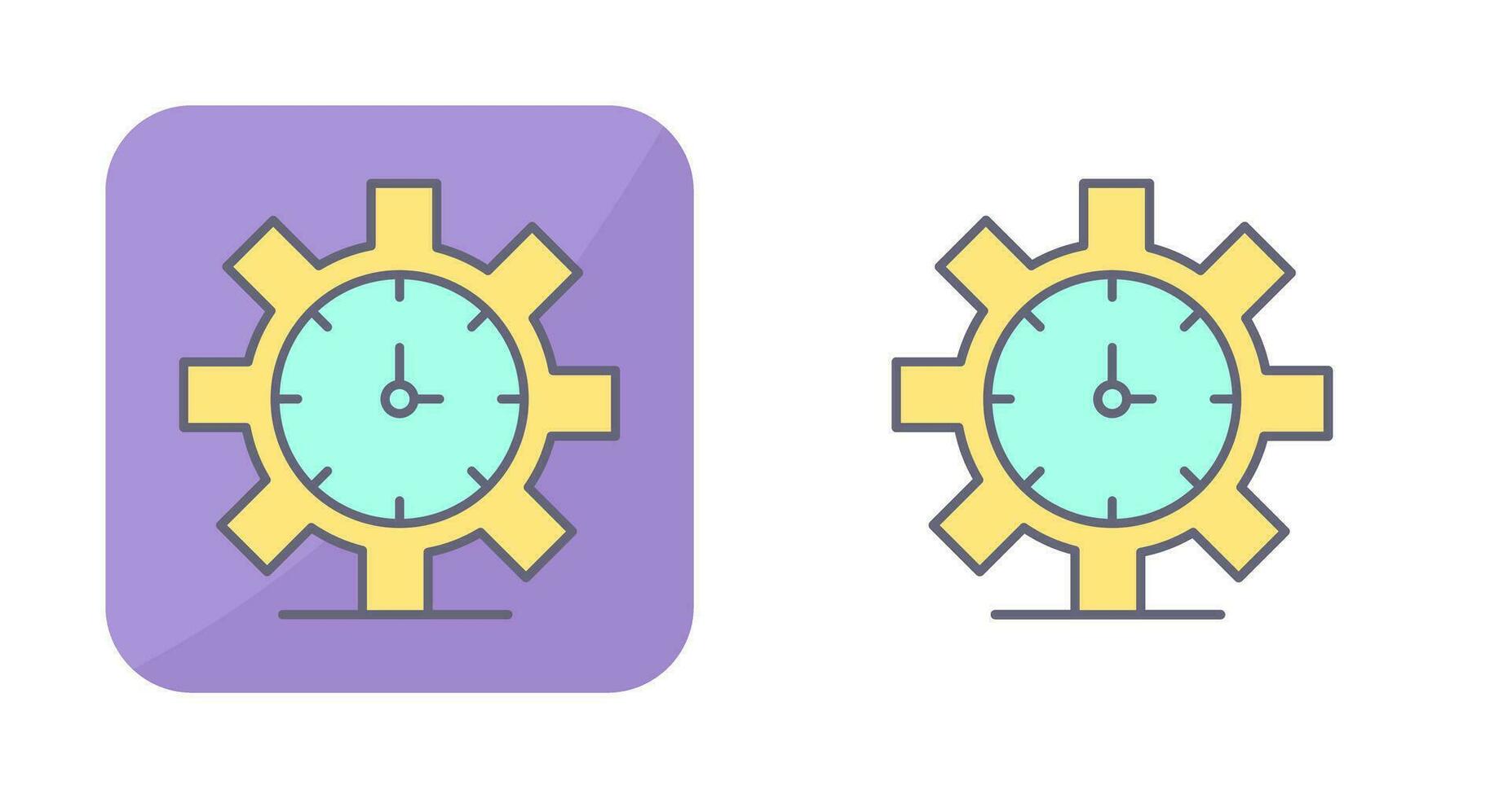 Time Management Vector Icon