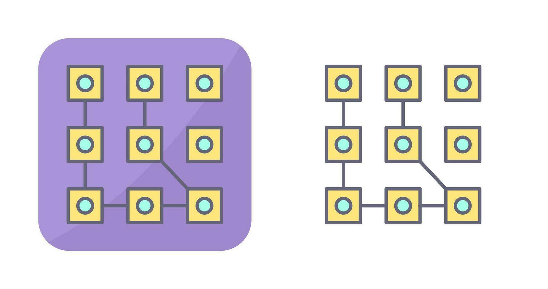 icono de vector de patrón