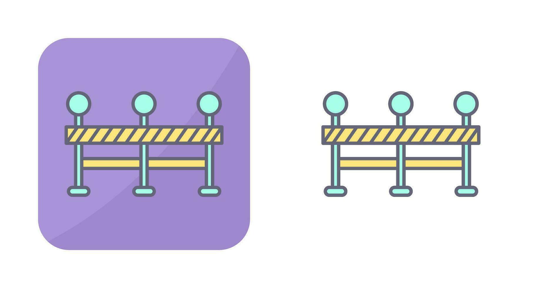 Roadblock Vector Icon