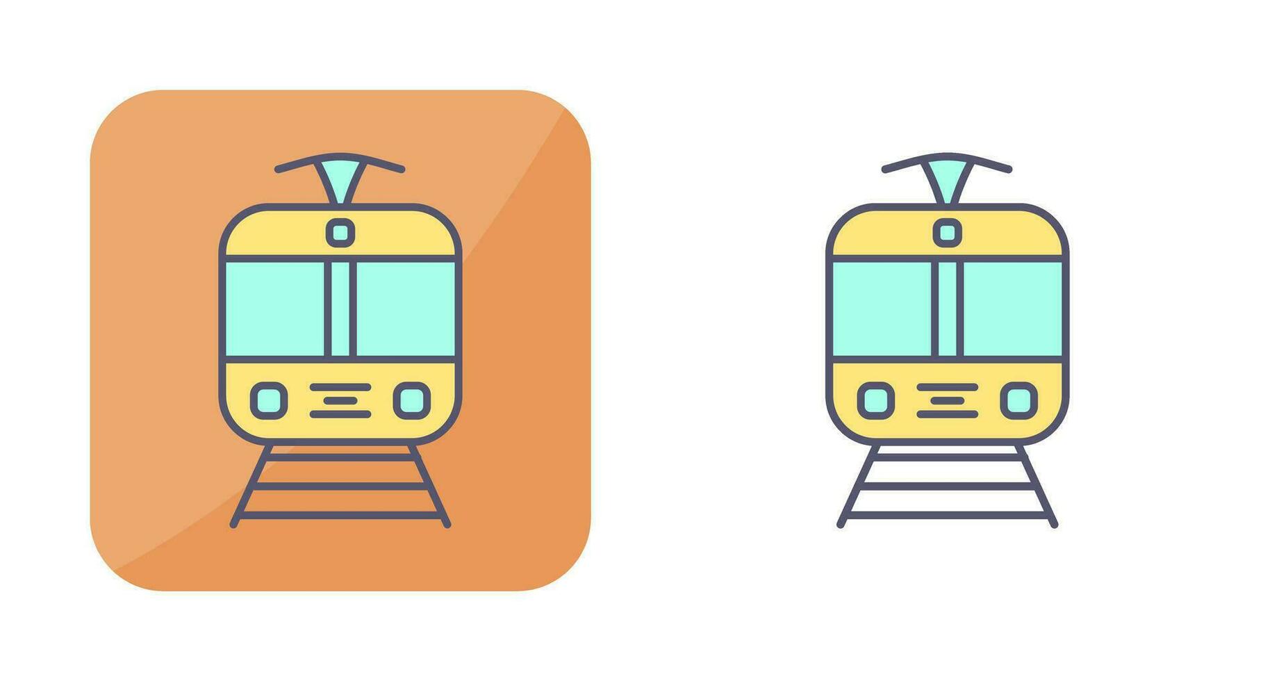 Tram Vector Icon