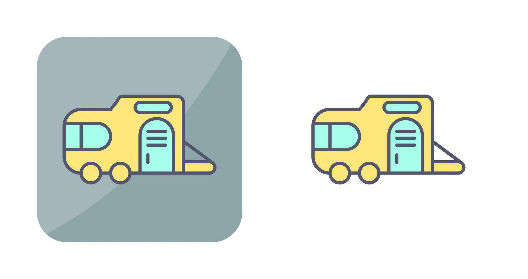 Caravan Vector Icon