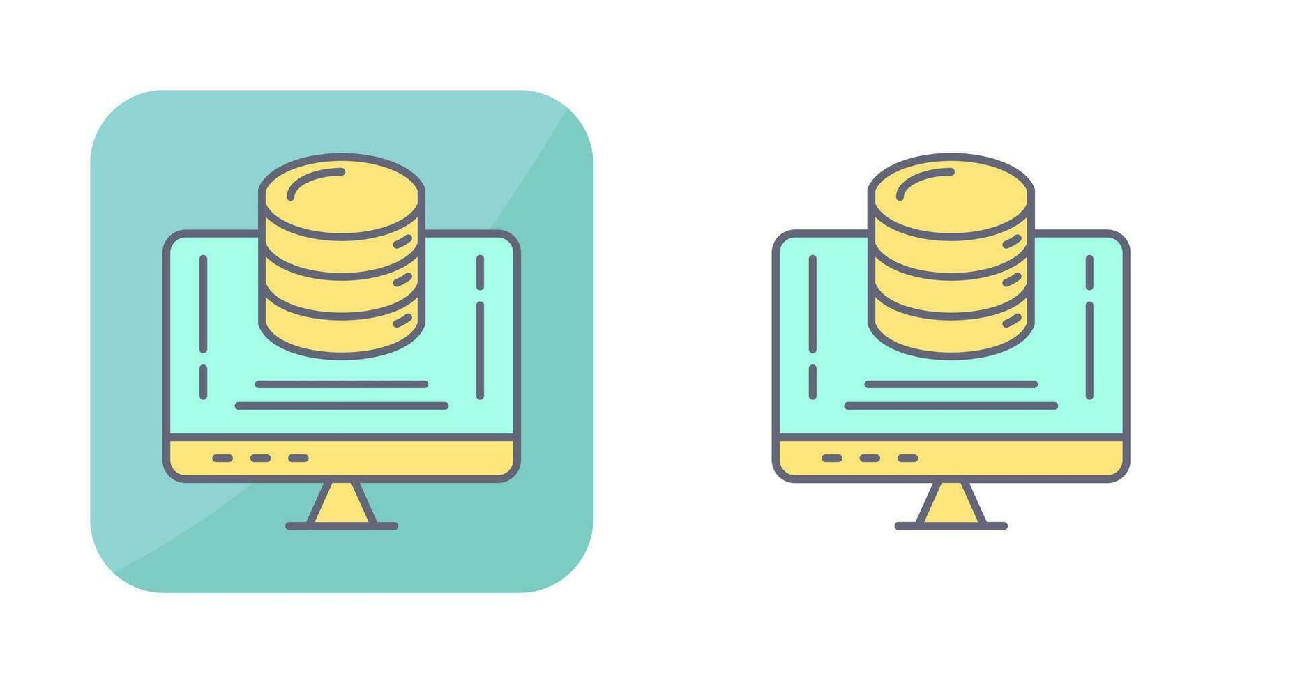 Data Storage Vector Icon