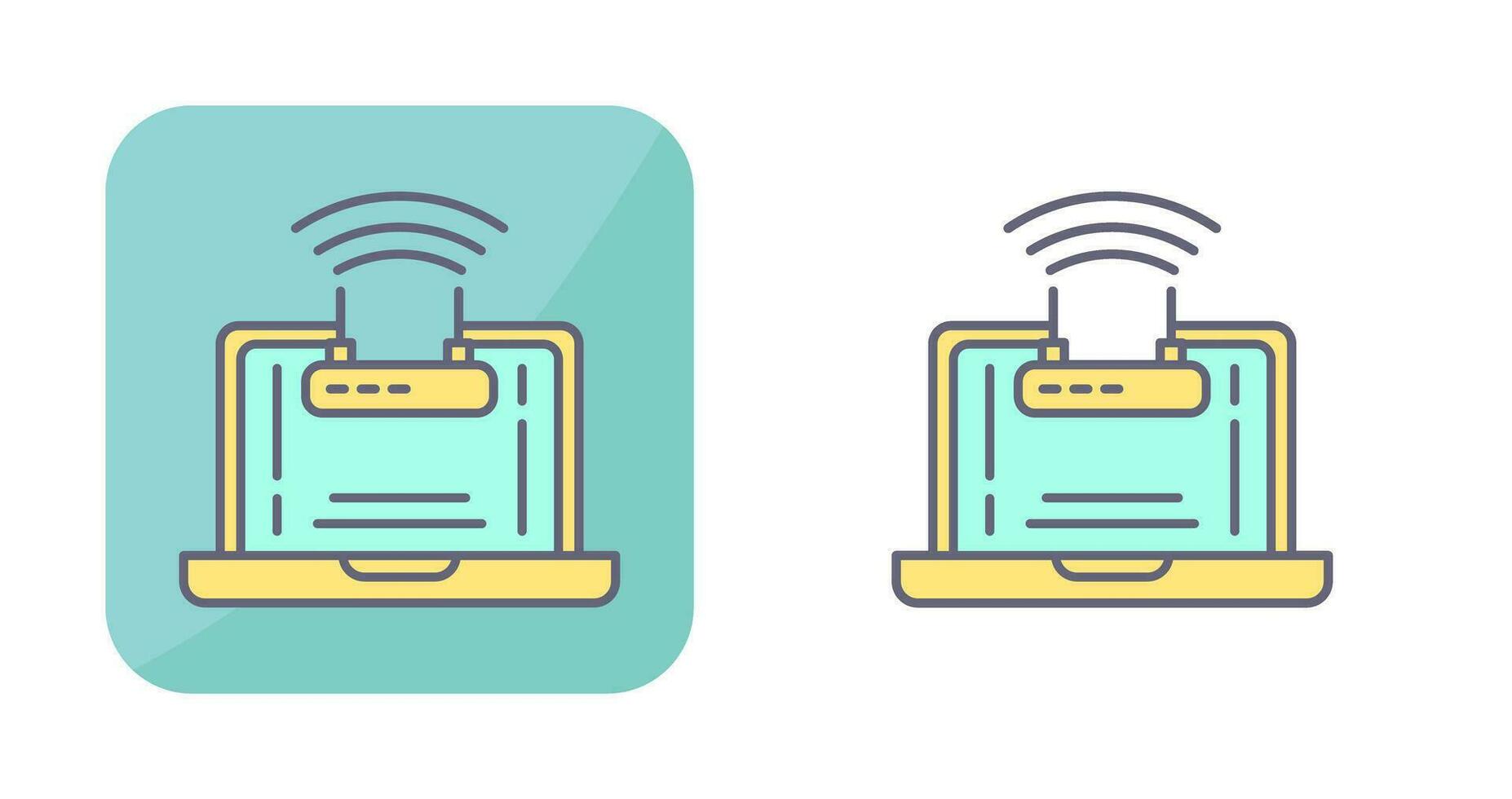 icono de wifi vector