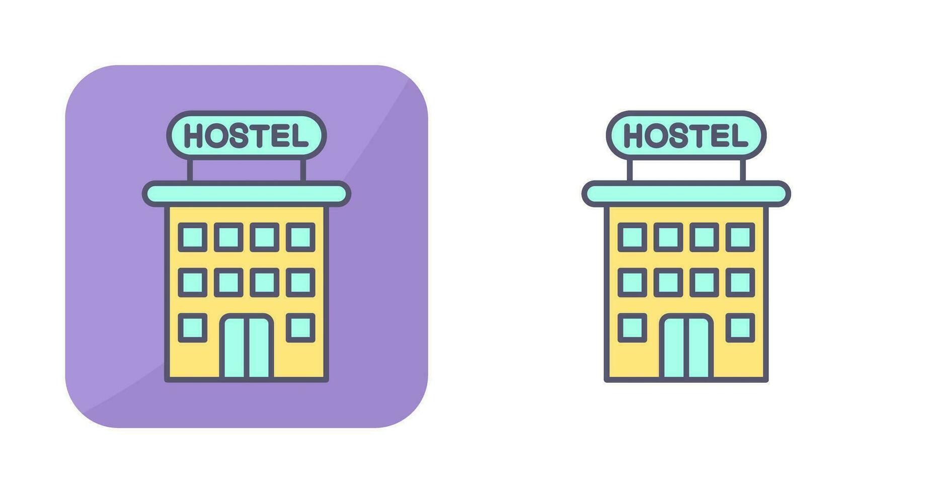 Hostel Vector Icon
