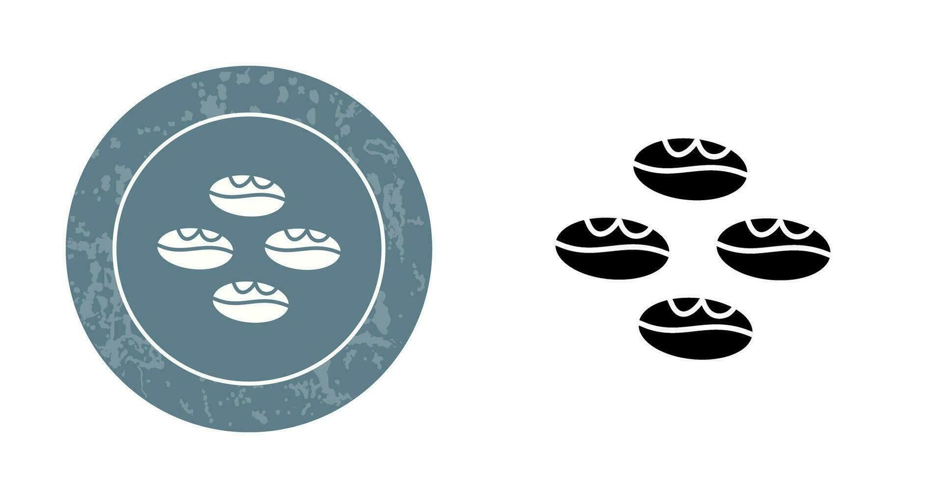 Coffee Beans Vector Icon