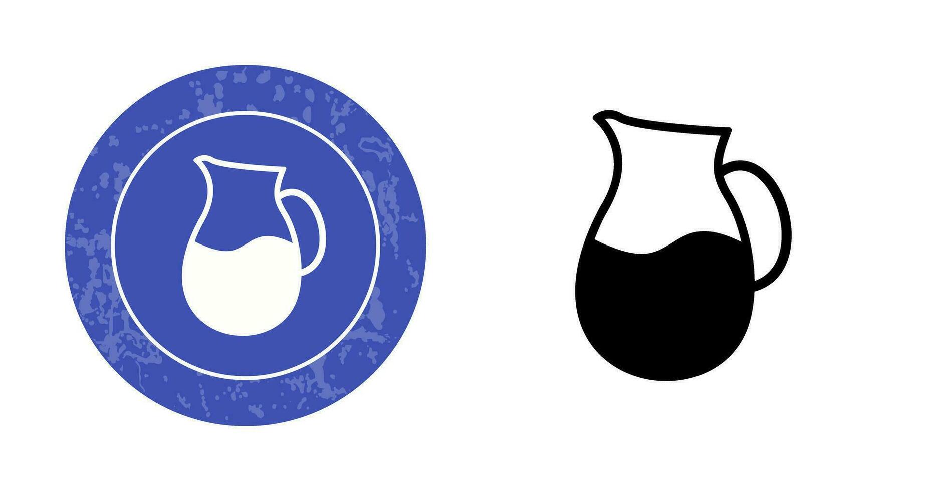 Milk Jug Vector Icon