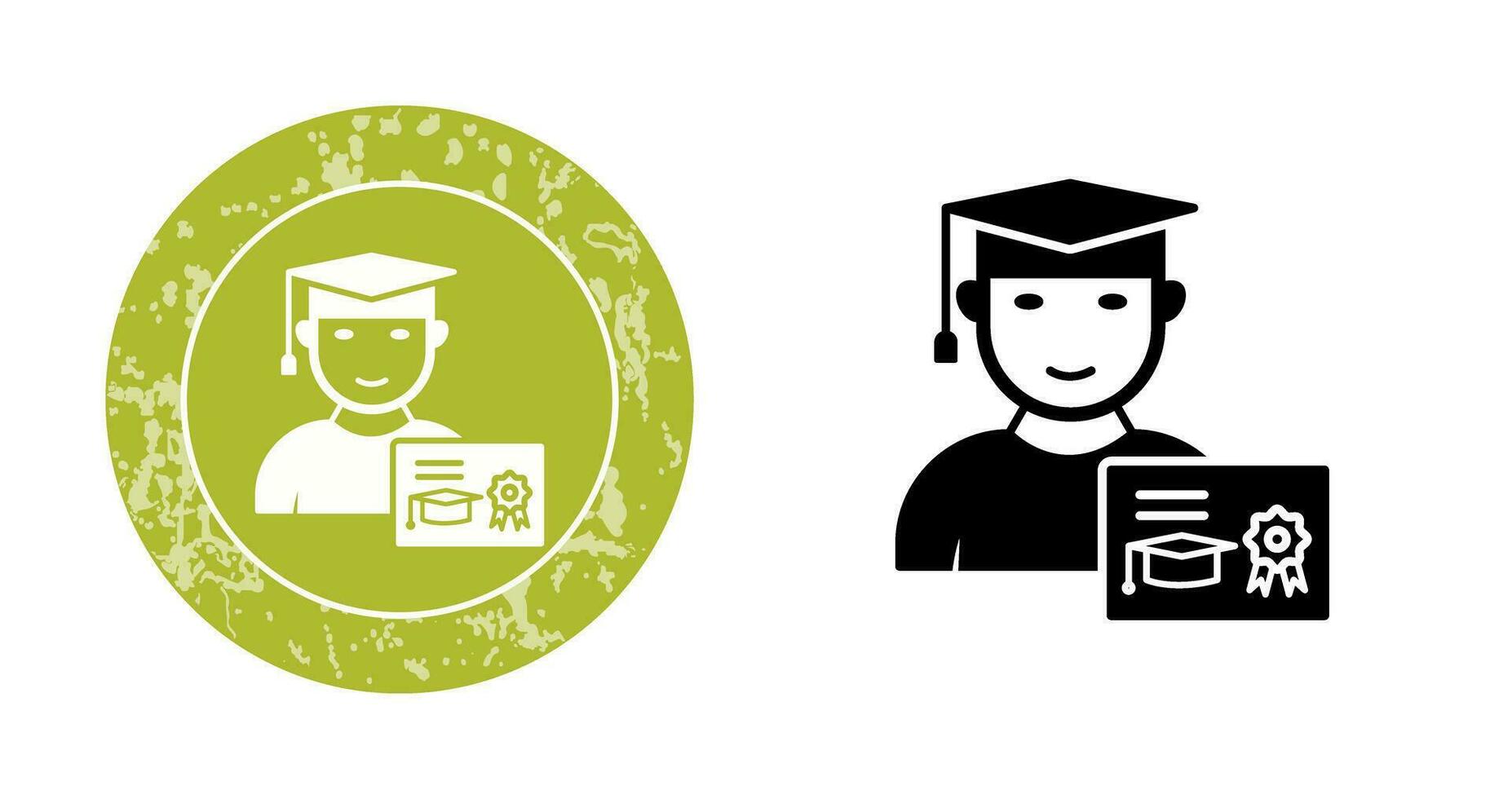 Unique Receiving Degree Vector Icon