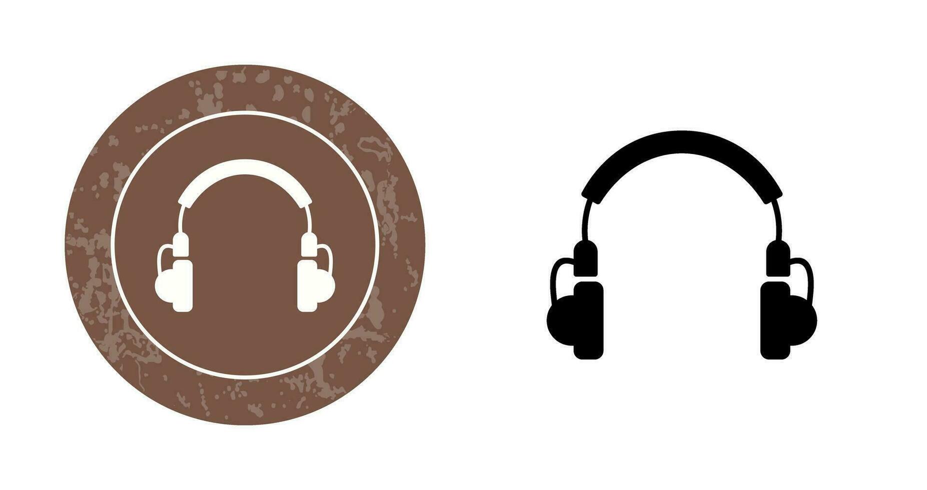 Unique Headphones Vector Icon