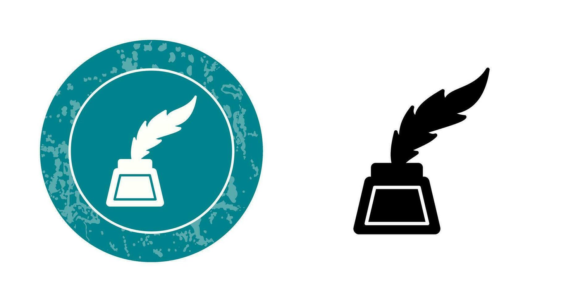 Inkwell Vector Icon