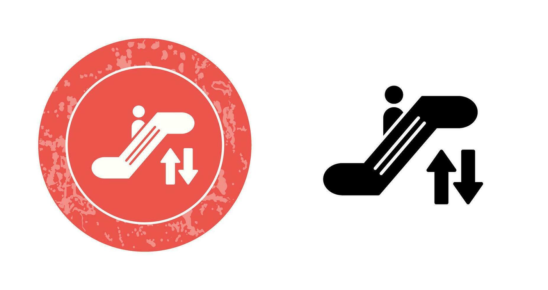 Escalator Vector Icon