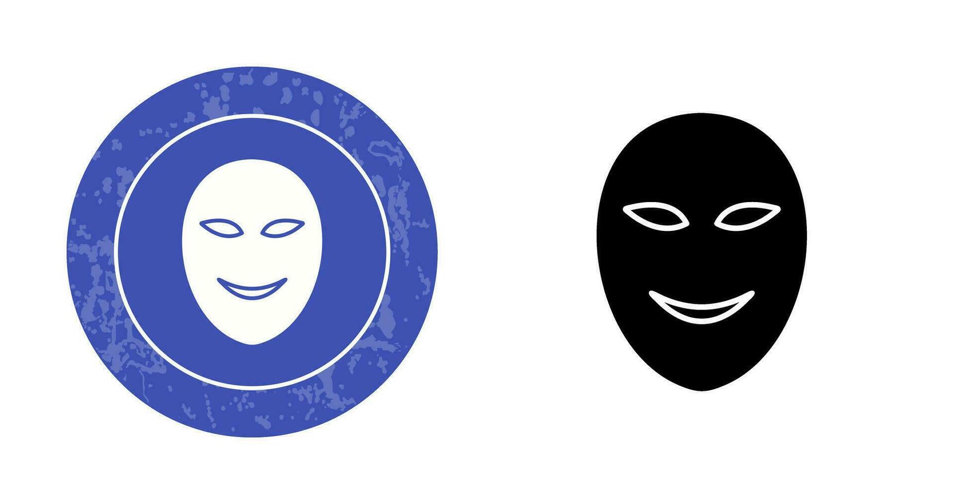 Ancient Face Mask Vector Icon