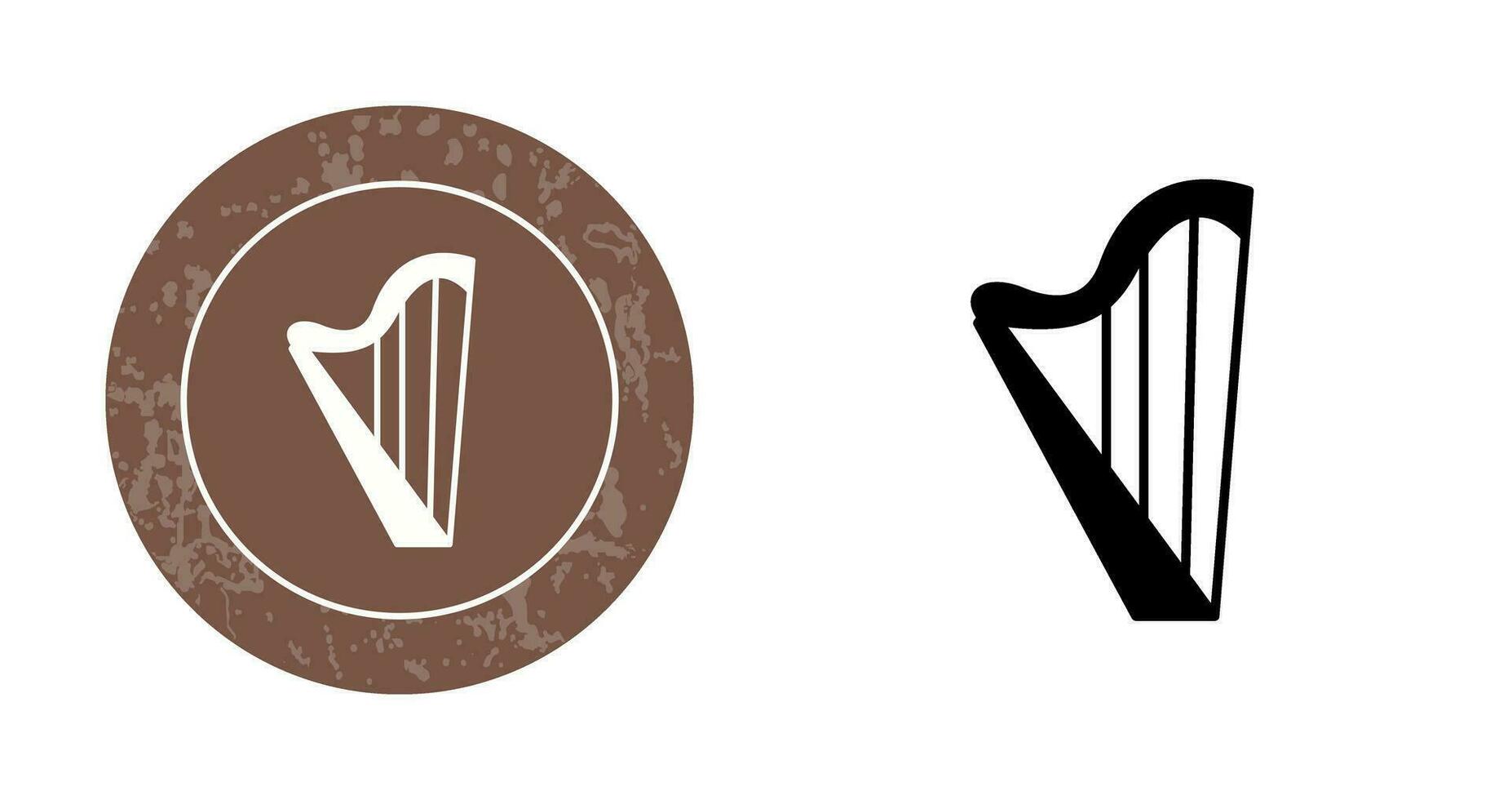 Harp Vector Icon