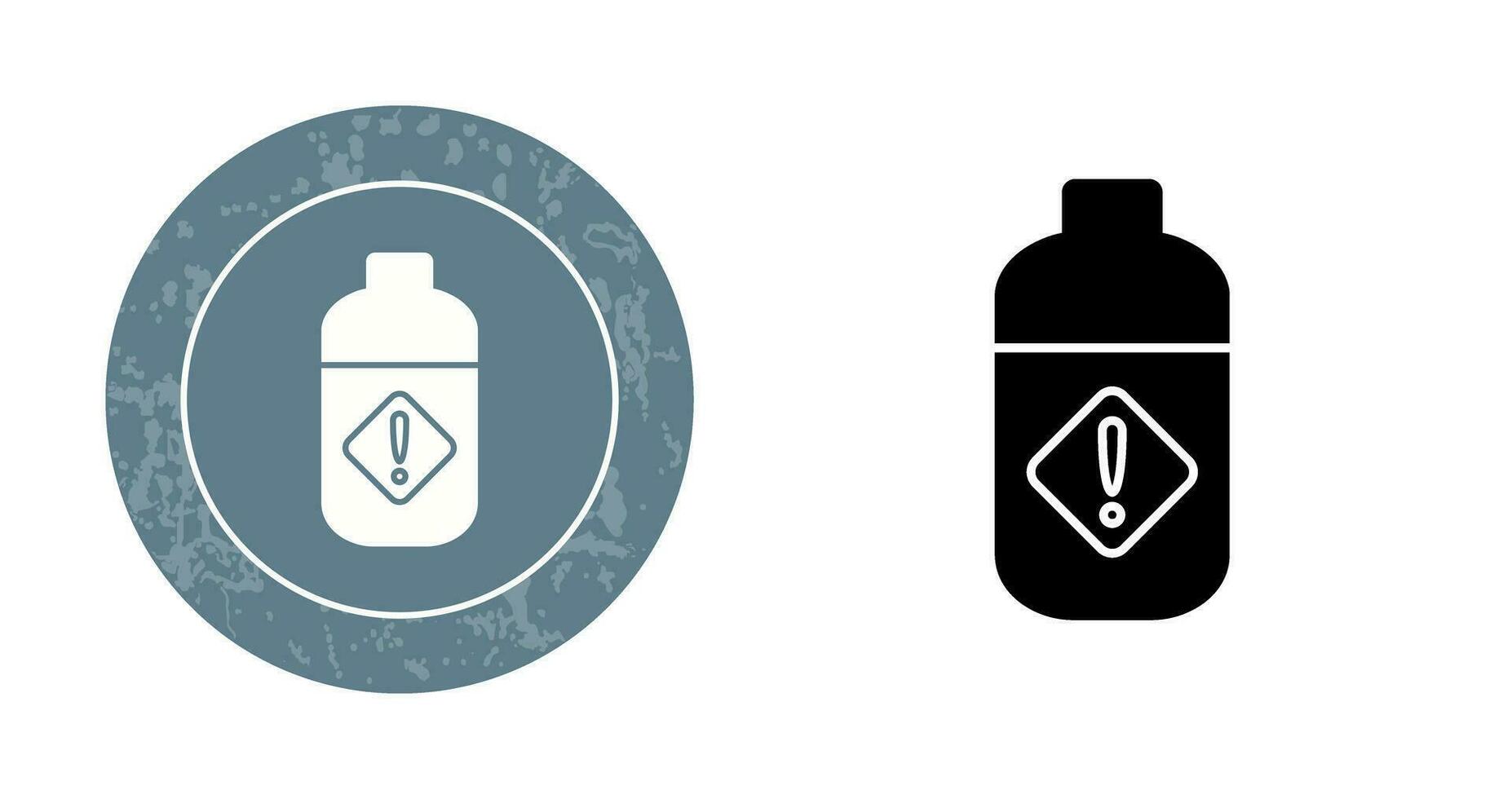 Pesticide Bottle Vector Icon