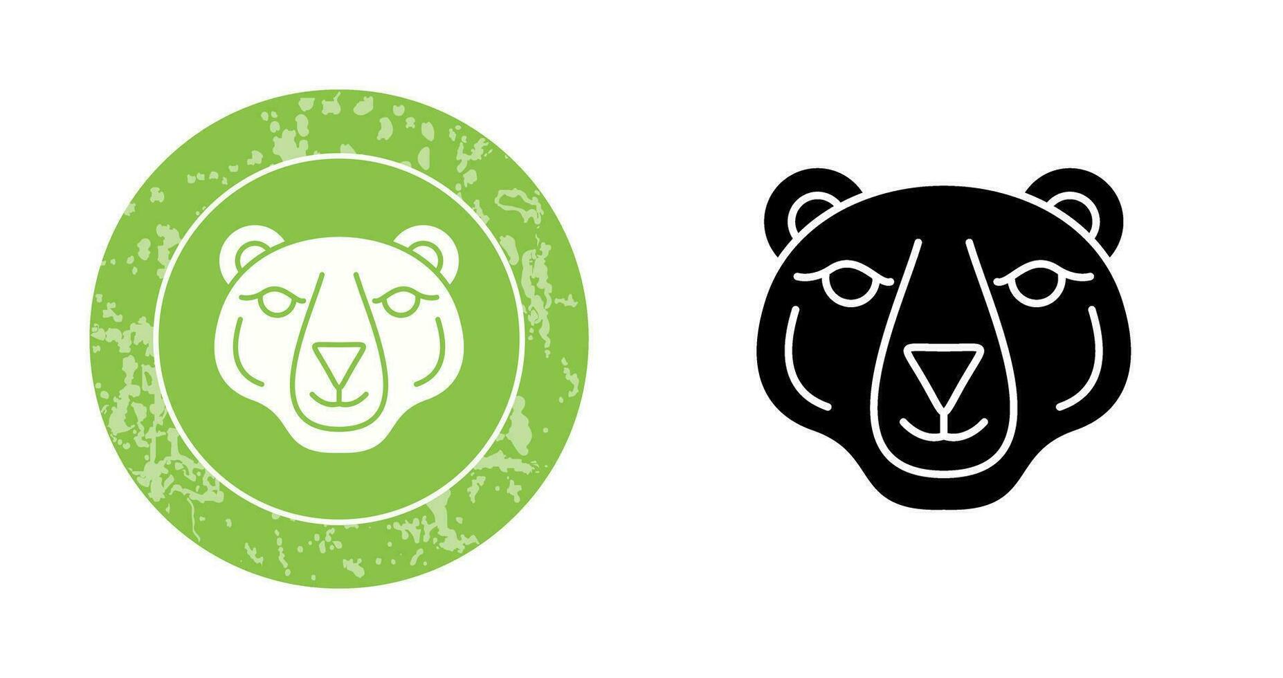 Polar Bear Vector Icon