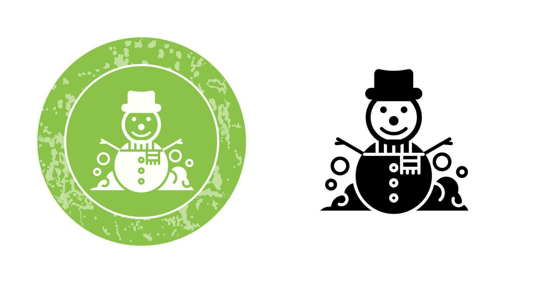 Snowman Vector Icon