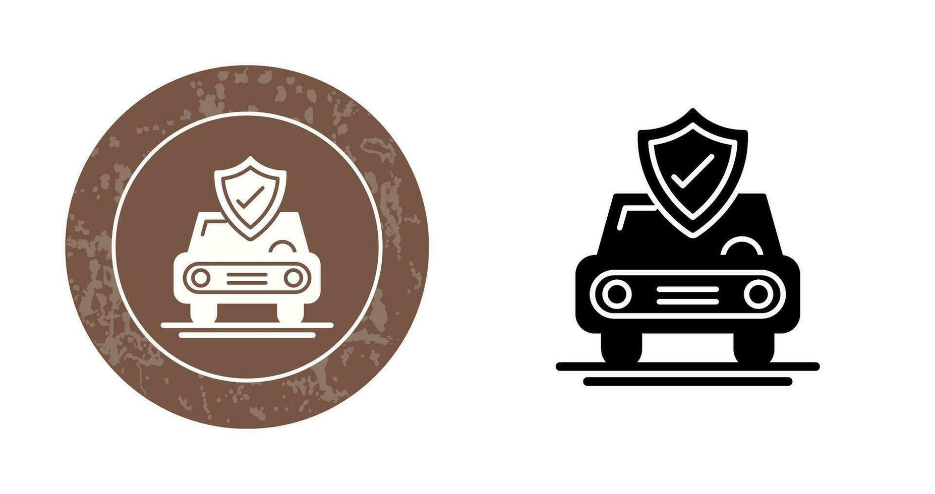 Car Protection Vector Icon