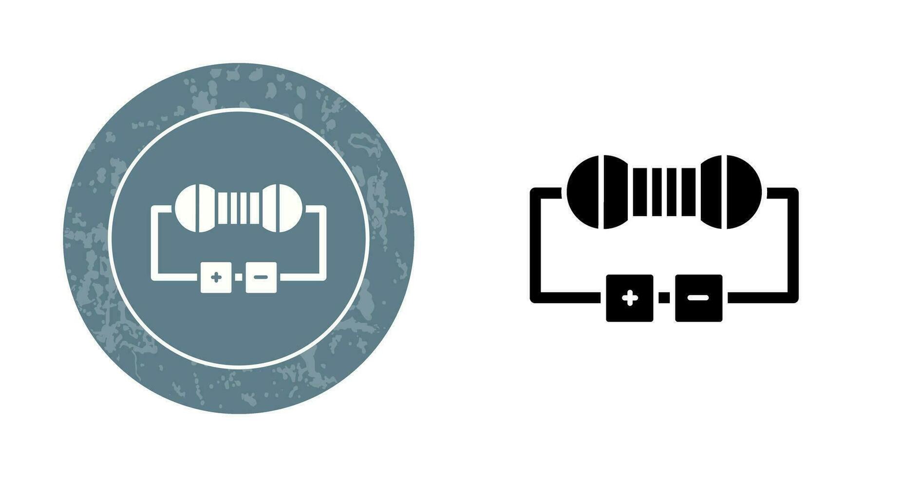 Resistor Vector Icon