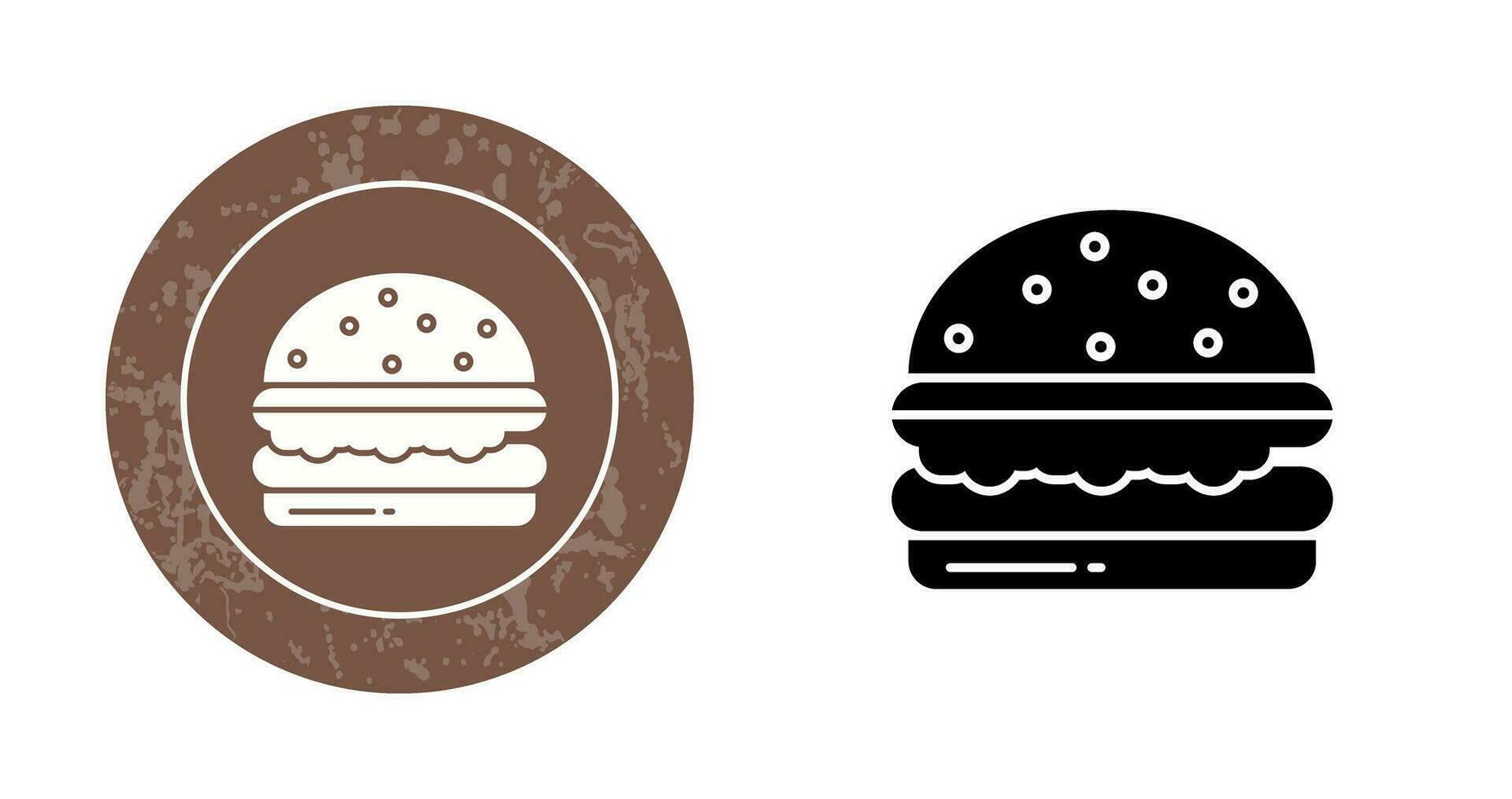 icono de vector de hamburguesa