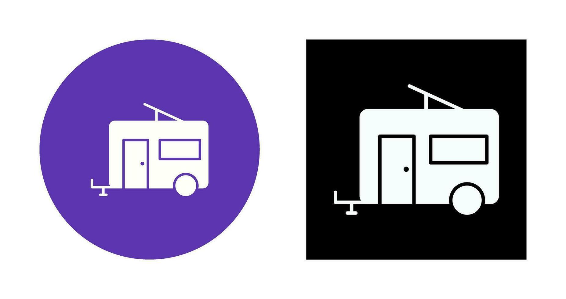 Trailer Vector Icon