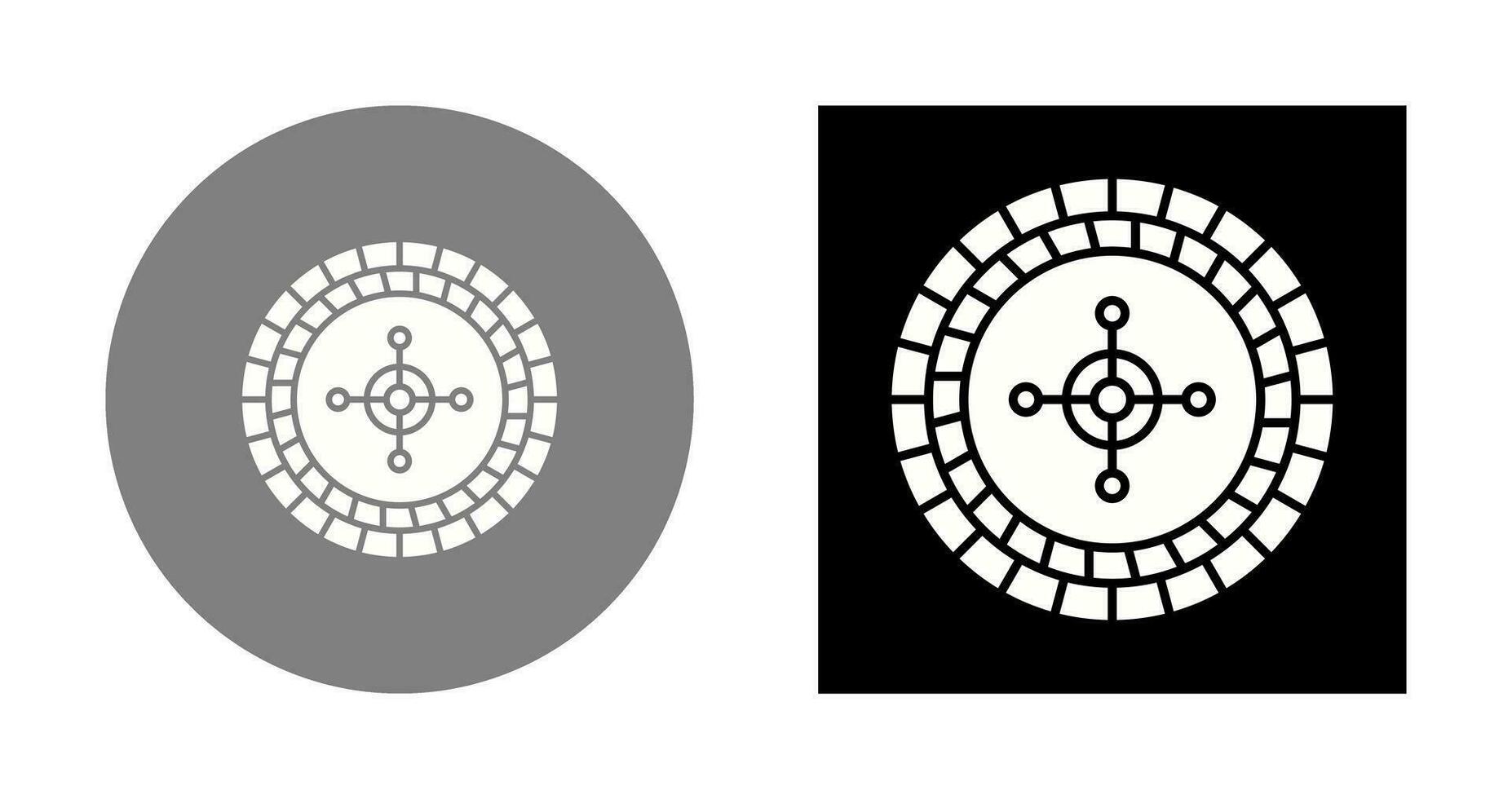 Roulette Vector Icon