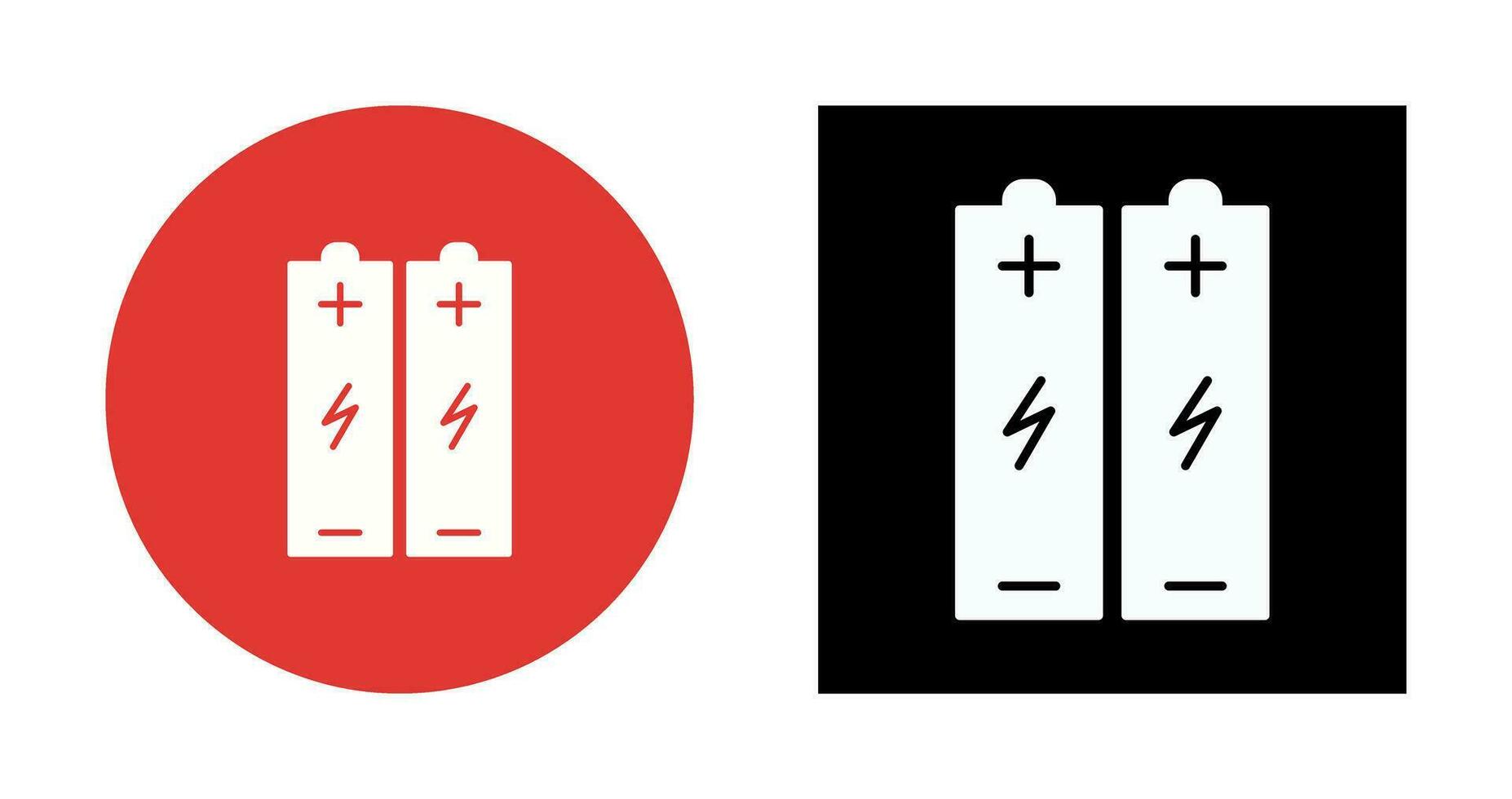 Batteries Vector Icon