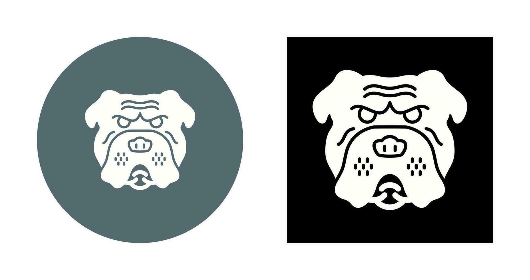 Bulldog Vector Icon